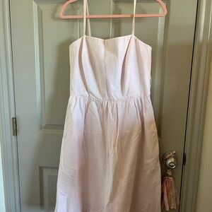 Vineyard Vines Light Pink Spaghetti-Strap Casual Dress